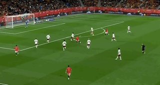 多宝体育-【友谊赛】马尔穆什射门中柱，西班牙0比0埃及